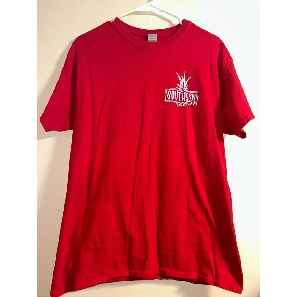 Christmas southern merry and bright tee size meduim
